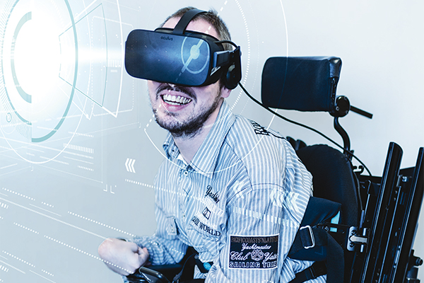 Erfolgreiche Premiere: Start frei für neue E-Rollstuhl-Trainings-App WheelSim VR!