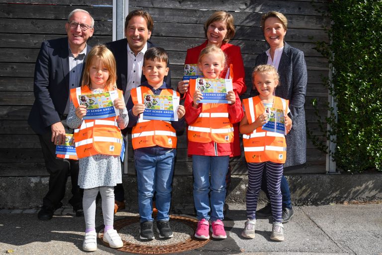Mehr Verkehrssicherheit für Vorarlbergs Kindergartenkinder