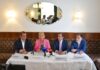 Mag. Christoph Feymann (KFV-Kommunikationsleiter), Sabine Peterbauer (Mutter eines Raseropfers), Mag. Christian Schimanofsky (KFV-Geschäftsführer), Dr. Armin Kaltenegger (Leiter Recht und Normen im KFV)