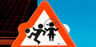 Straßenverkehr Kinder