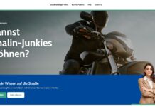 Website Screenshot psychologie.kfv.at