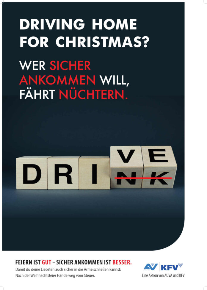 AUVA+KFV_Plakataktion Weihnachtsfeier_2025