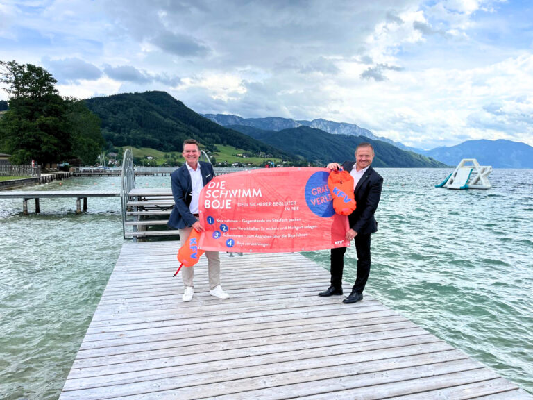 Erste Bojen-Verleihstation in Oberösterreich/Weyregg am Attersee eröffnet